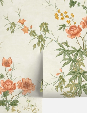 Fleurine Wallpaper Muralnordic style wall decor