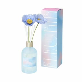 Fleurir Fragrance Diffuser  Blue (Refreshing Citrus And Floral Scent)decorative vase ,Modern Ceramic Vase for Home Decoration 