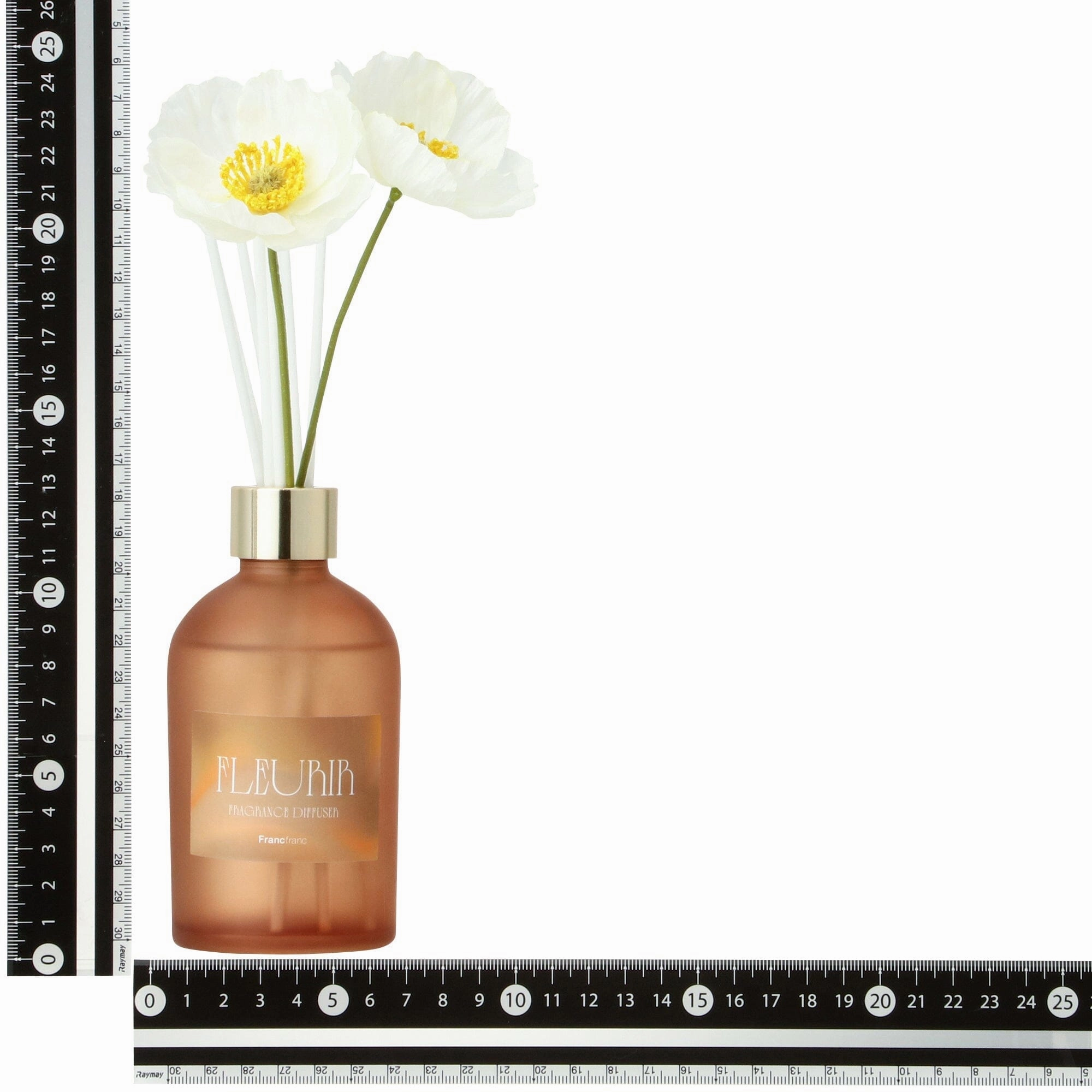 Fleurir Fragrance Diffuser  Brown (Refreshing Green And Floral Scent)