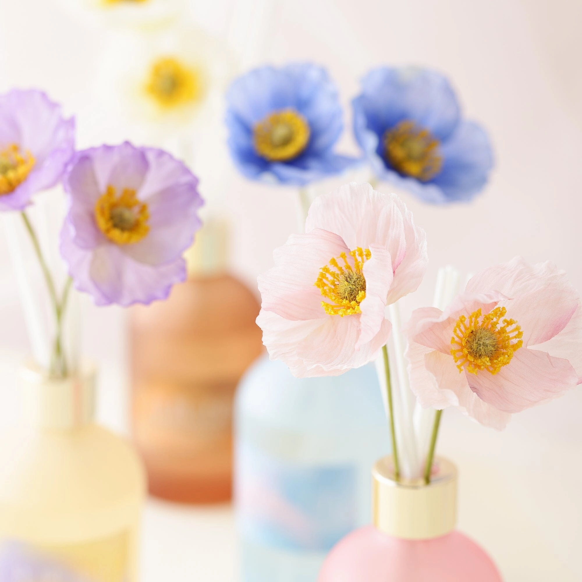 Fleurir Fragrance Diffuser  Pink (Deep Amber And Floral Scent)