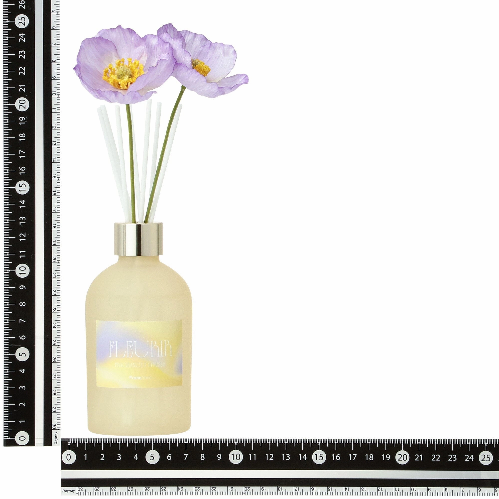 Fleurir Fragrance Diffuser Yellow (Fruity Peach And Floral Scent)