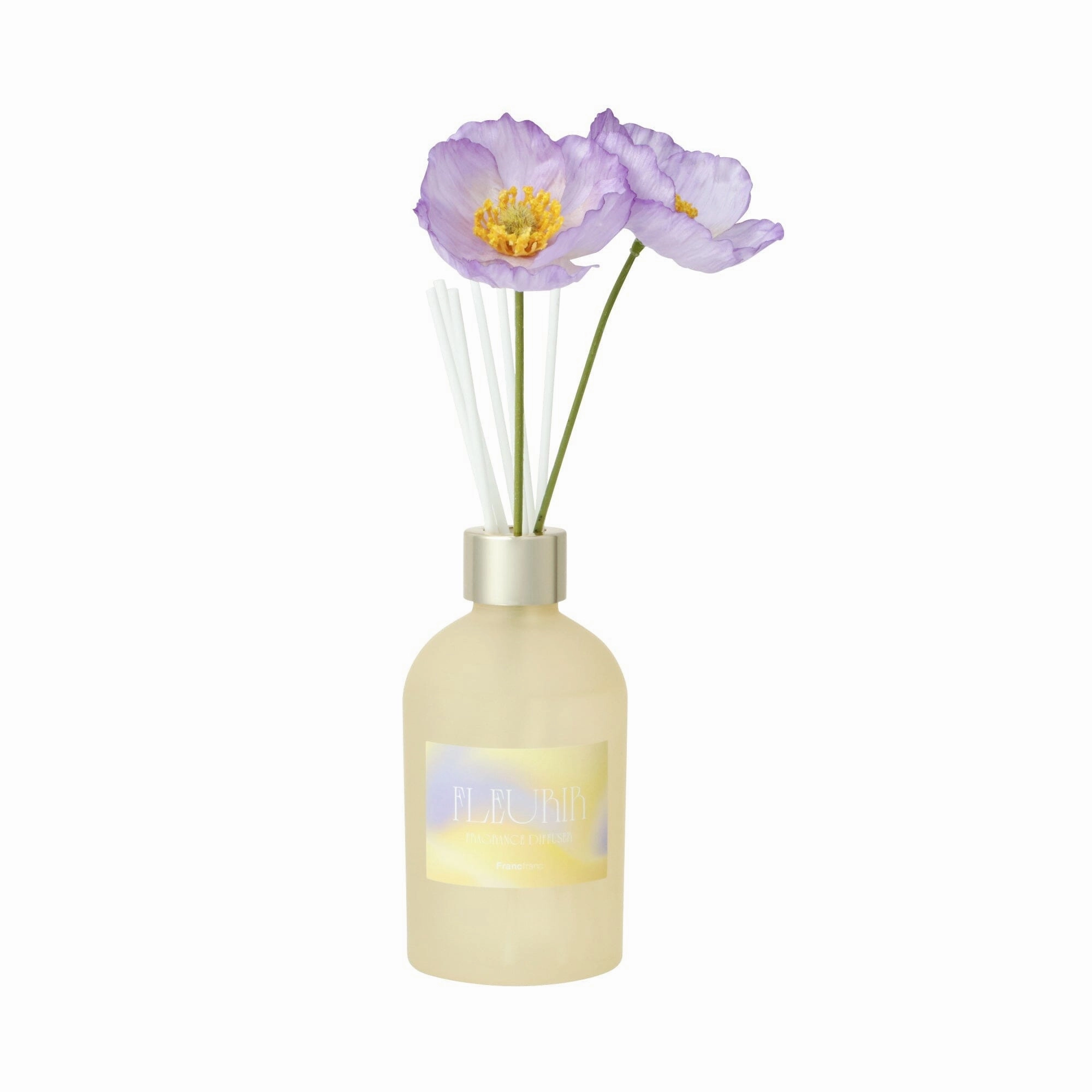 Fleurir Fragrance Diffuser Yellow (Fruity Peach And Floral Scent)