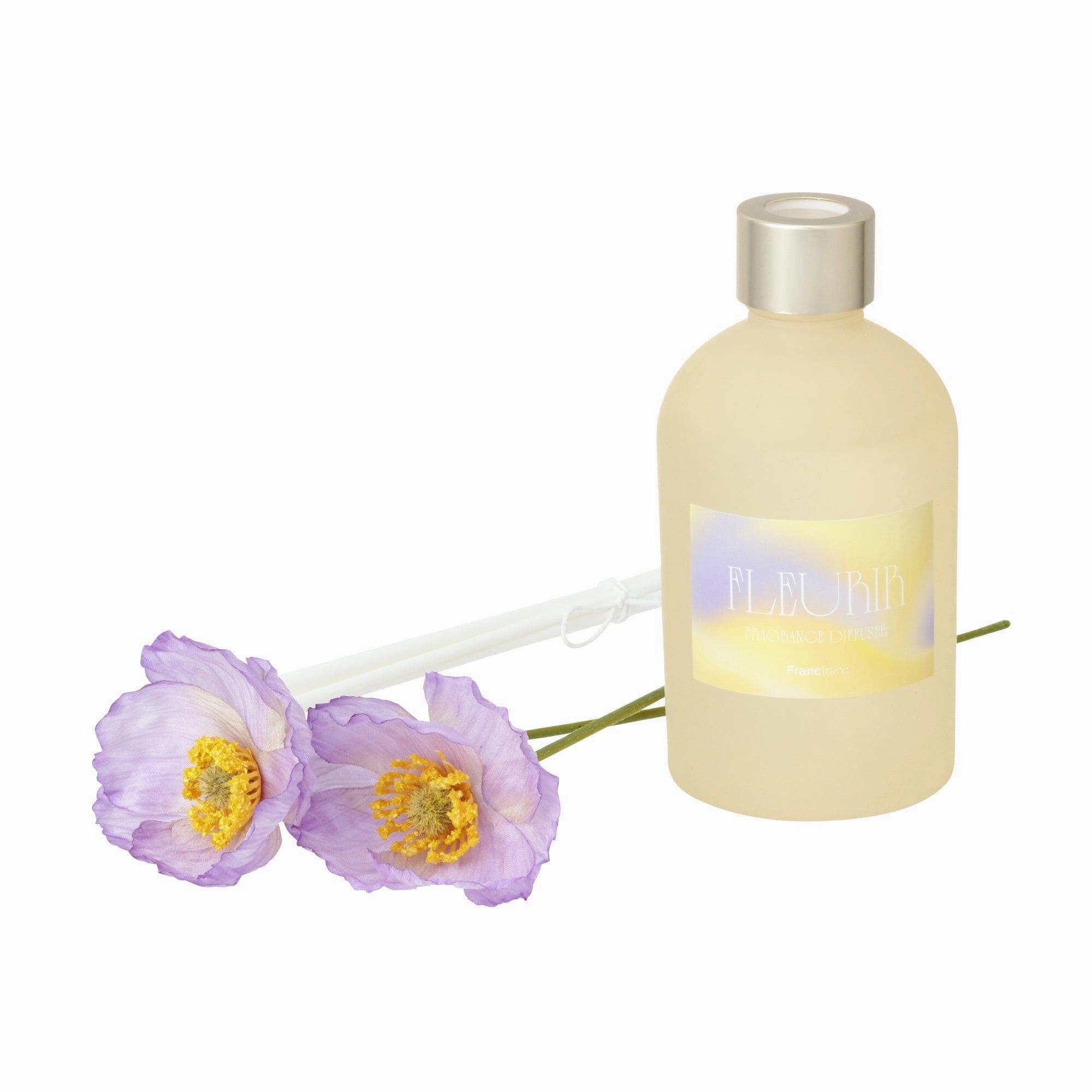 Fleurir Fragrance Diffuser Yellow (Fruity Peach And Floral Scent)