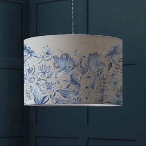 Floella Eva Printed Lamp Shade Delft Bluemodern home decor ,home decor for bedroom 
