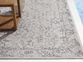 Flora Performance 6 x 9 Rugmodern color block patchwork rug
