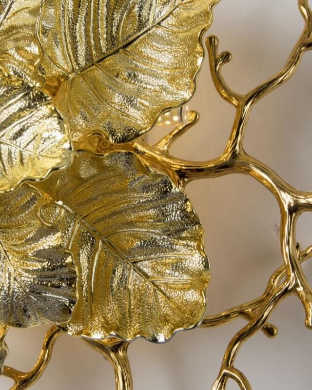 Floral Crystal LED Wall Light