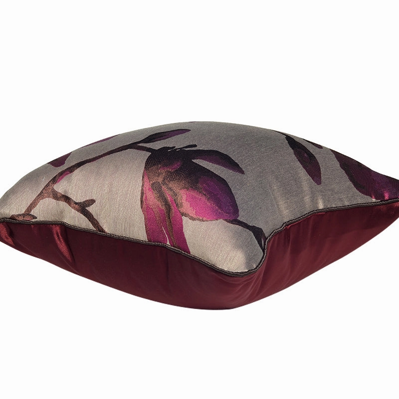 Floral Jacquard Cushion