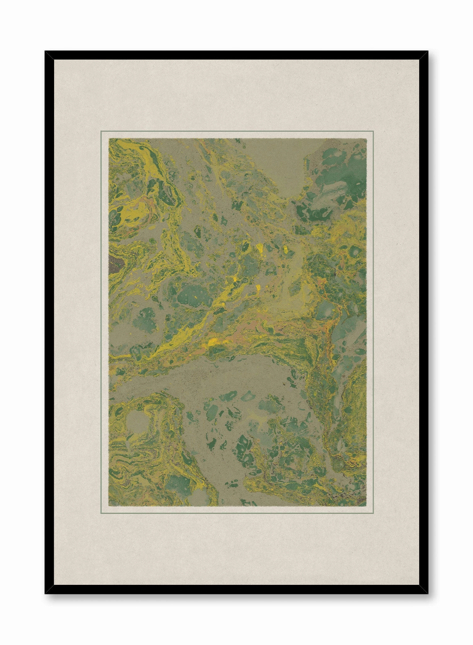 Florentine Marbling in Citrine, Posterpop culture themed posters