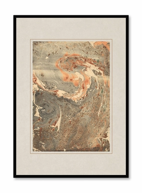 Florentine Marbling in Fire Opal, Posterpop culture themed posters