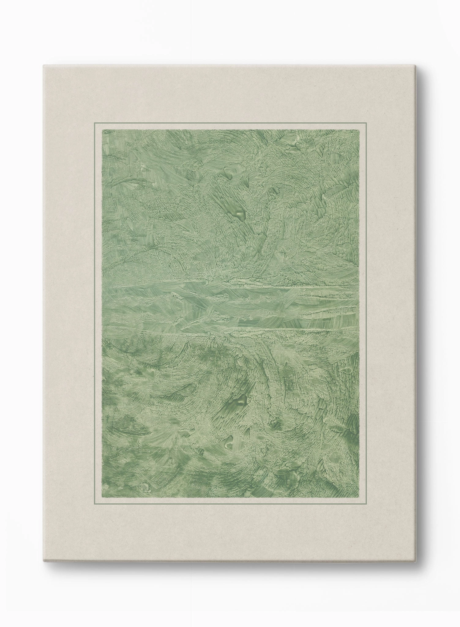 Florentine Marbling in Peridot, Poster