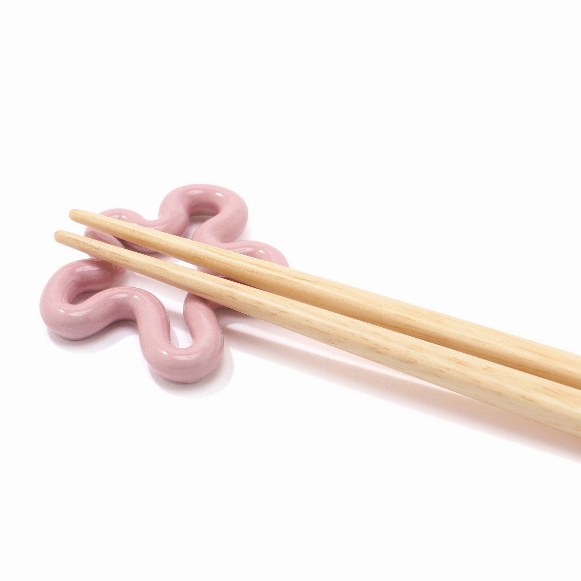 Flower Chopstick Rest Pink