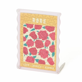 Flower Puzzle Frame Rosehome decor ,wall decor 