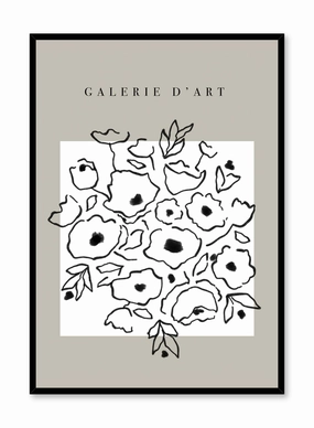 Flowers of Cateau-Cambresis, Posterpop culture themed posters