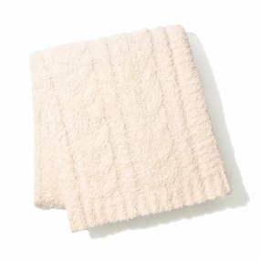 Fluffy cable knit throw (lap blanket) 1700 x 1300 Ivorybedding sets ,throw blankets 