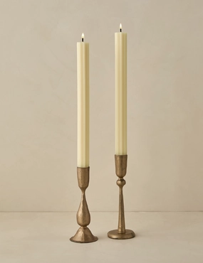 Fluted Church Taper (Set of 2) by Greentree Homehome decor ,wall decor 