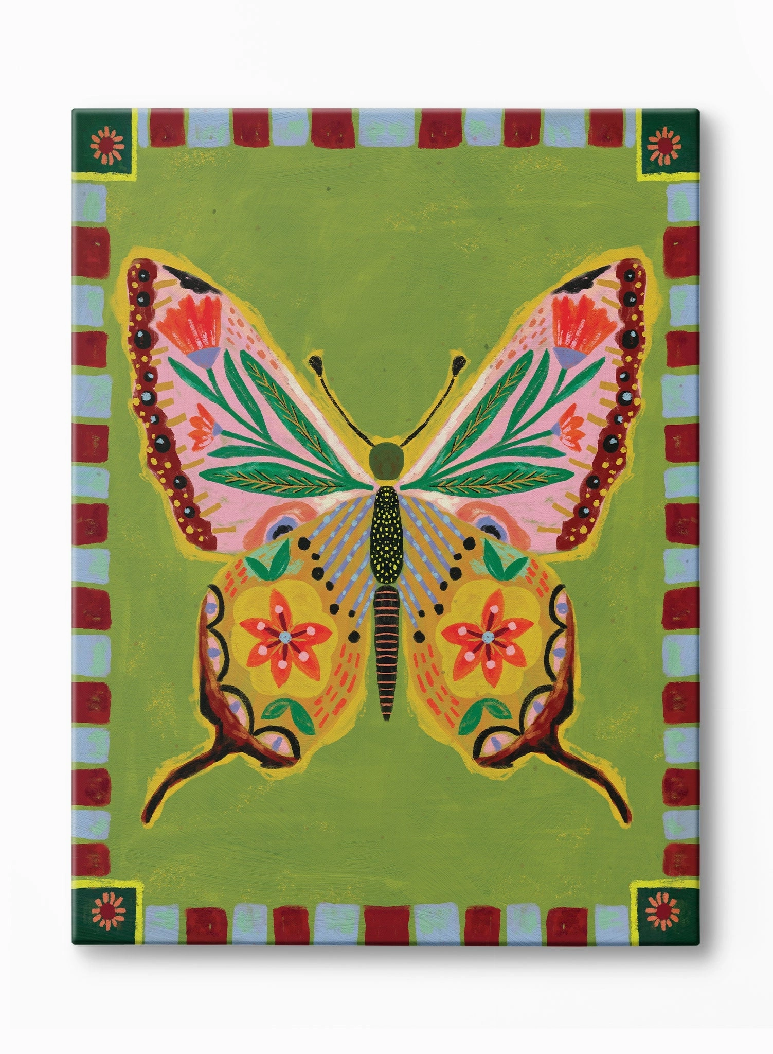 Flutterby, Canvasindoor decorative canvas print