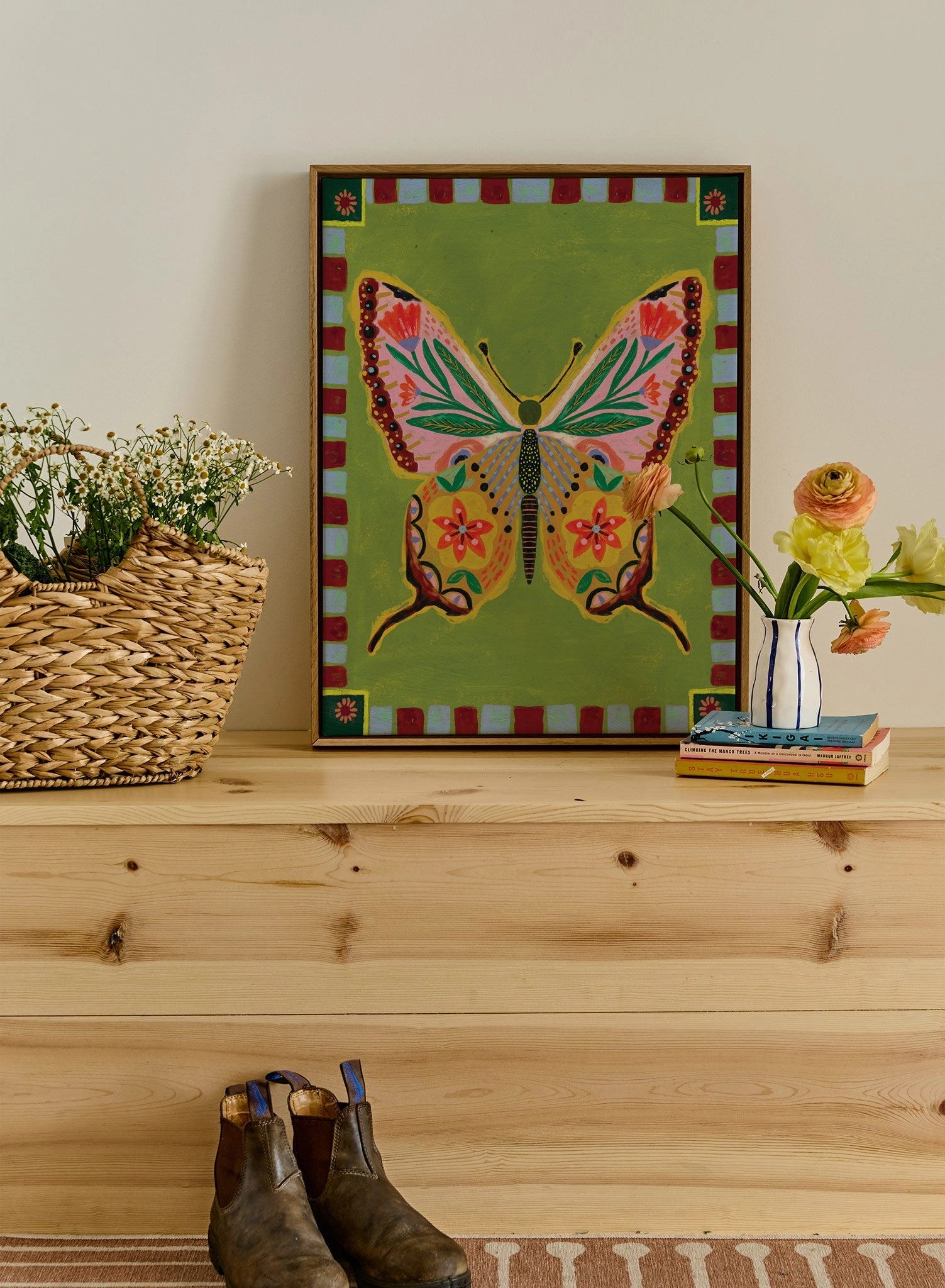 Flutterby, Canvas
