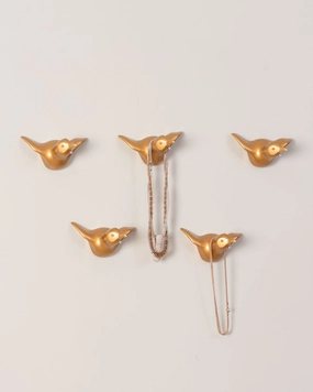 Flying Bird Wall Hooks - Set of 5nordic style wall decor