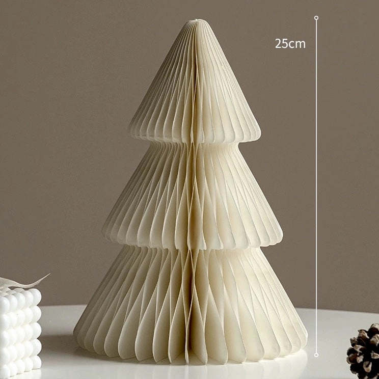 Foldable Honeycomb Paper Christmas Trees