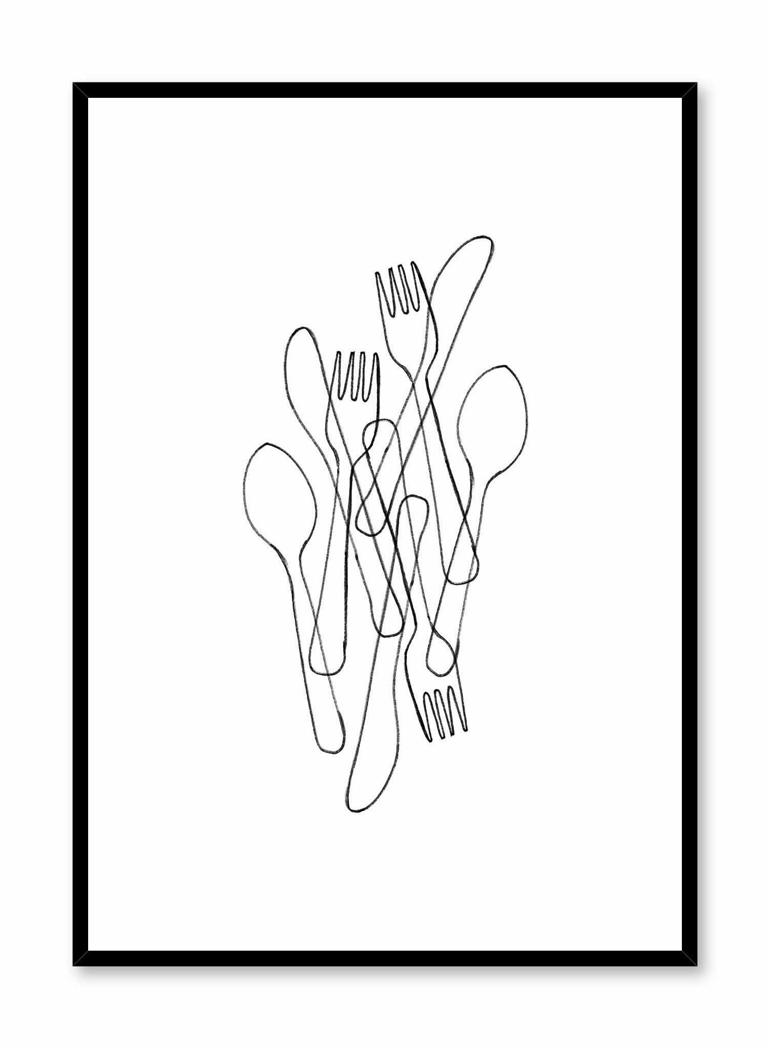 Forks & Knives, Posterpop culture themed posters