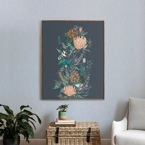 Fortazela Framed Canvas Stonemodern home decor ,home decor for bedroom 