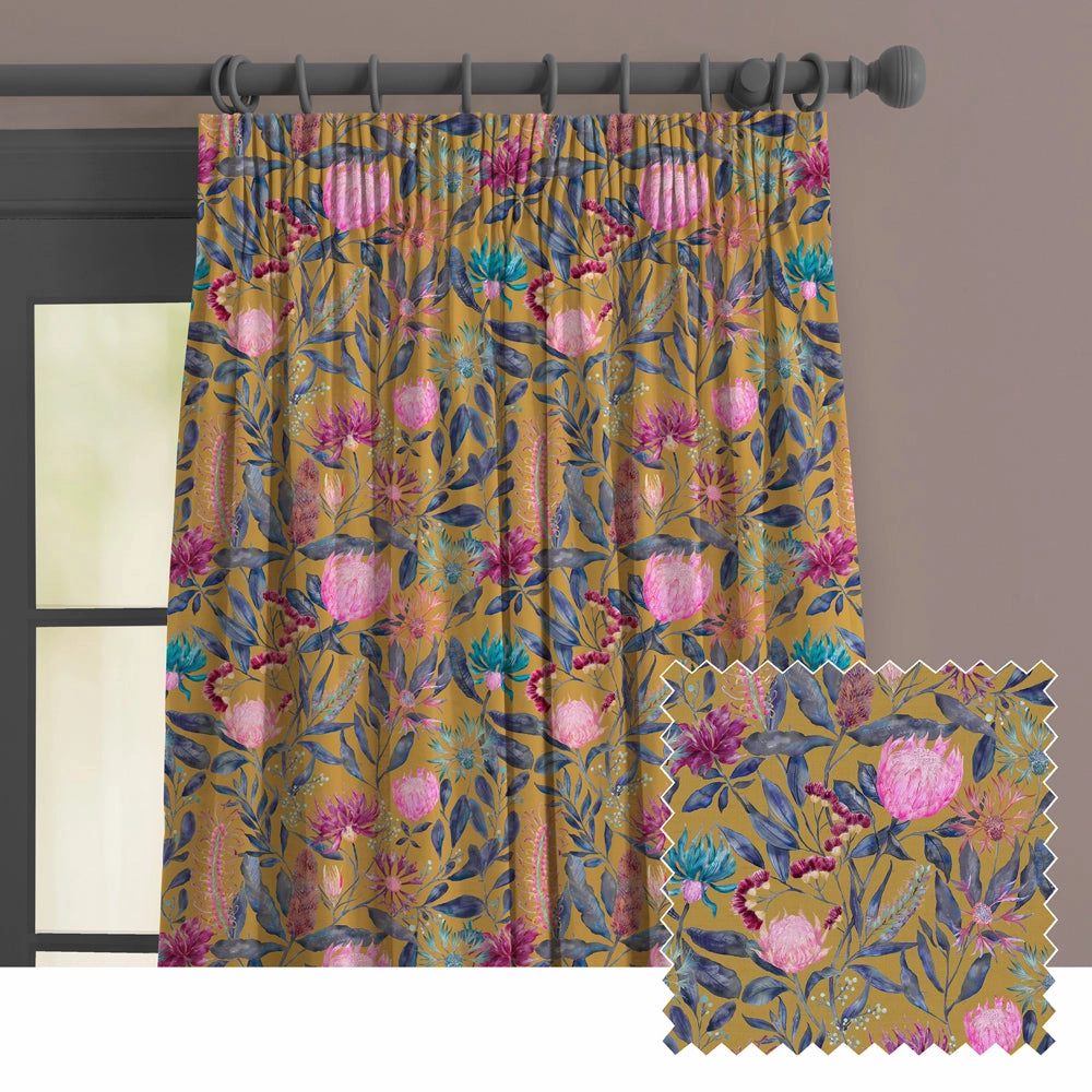 Fortazela Printed Made to Measure Curtains Goldbedding sets ,throw blankets 