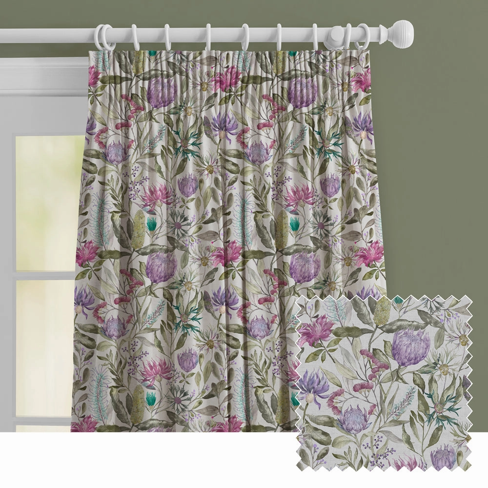 Fortazela Printed Made to Measure Curtains Violetbedding sets ,throw blankets 