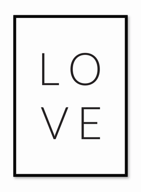 Four Letters, One Word, Posterpop culture themed posters