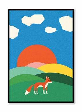 Fox in Hills, Posterpop culture themed posters