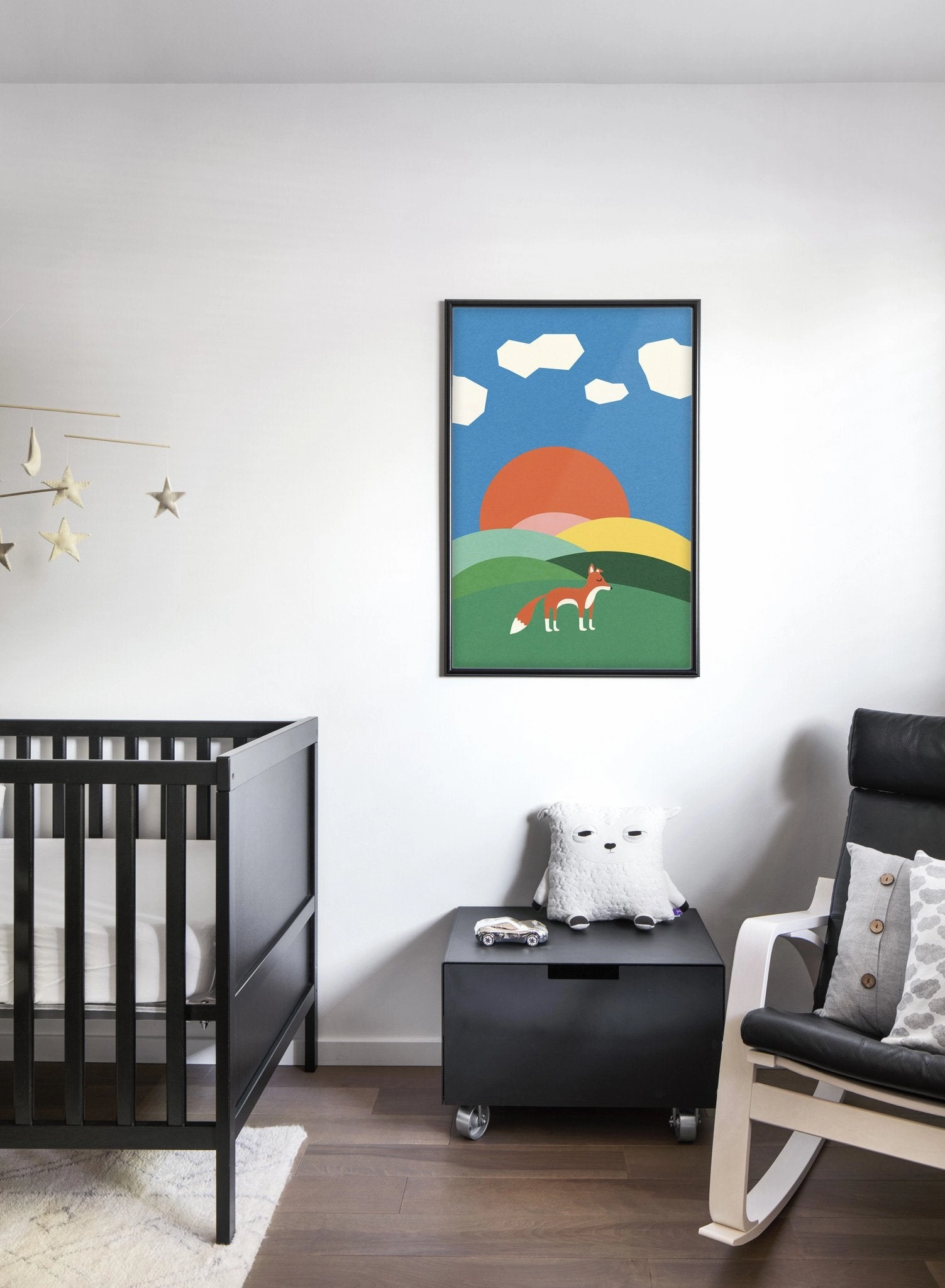 Fox in Hills, Poster
