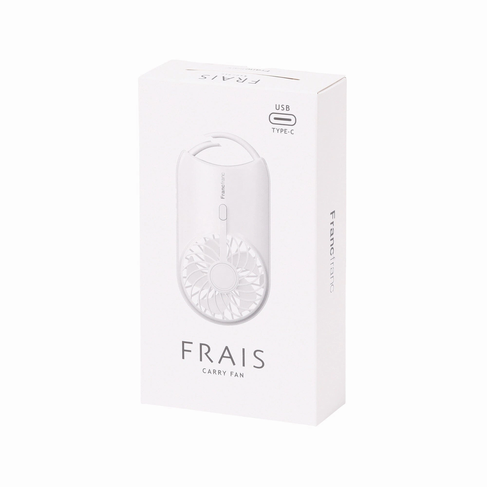 FRAIS Carry Fan White