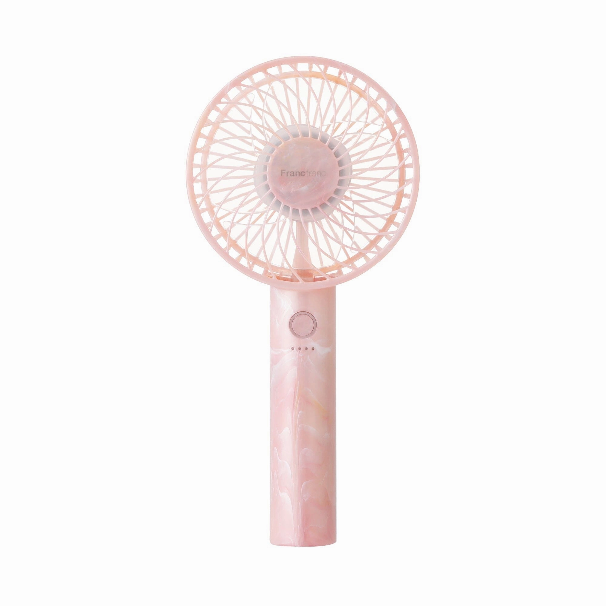 FRAIS Handy Fan Sheer Marble Pink
