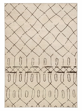 Fralyn Brown Beige Indoor Outdoor Washable Rug *NO RETURNS UNLESS FAULTYmodern color block patchwork rug