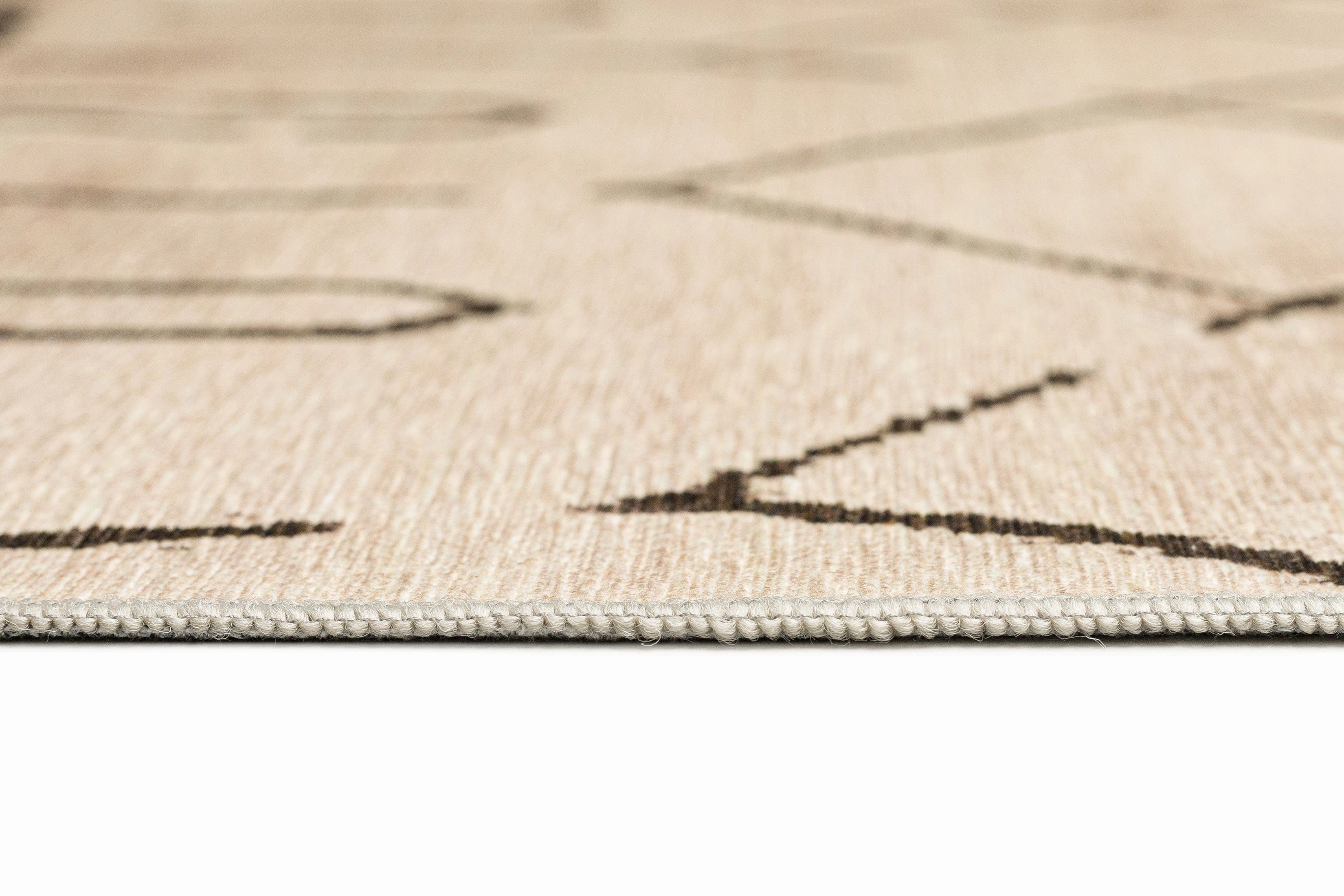Fralyn Brown Beige Indoor Outdoor Washable Rug *NO RETURNS UNLESS FAULTY