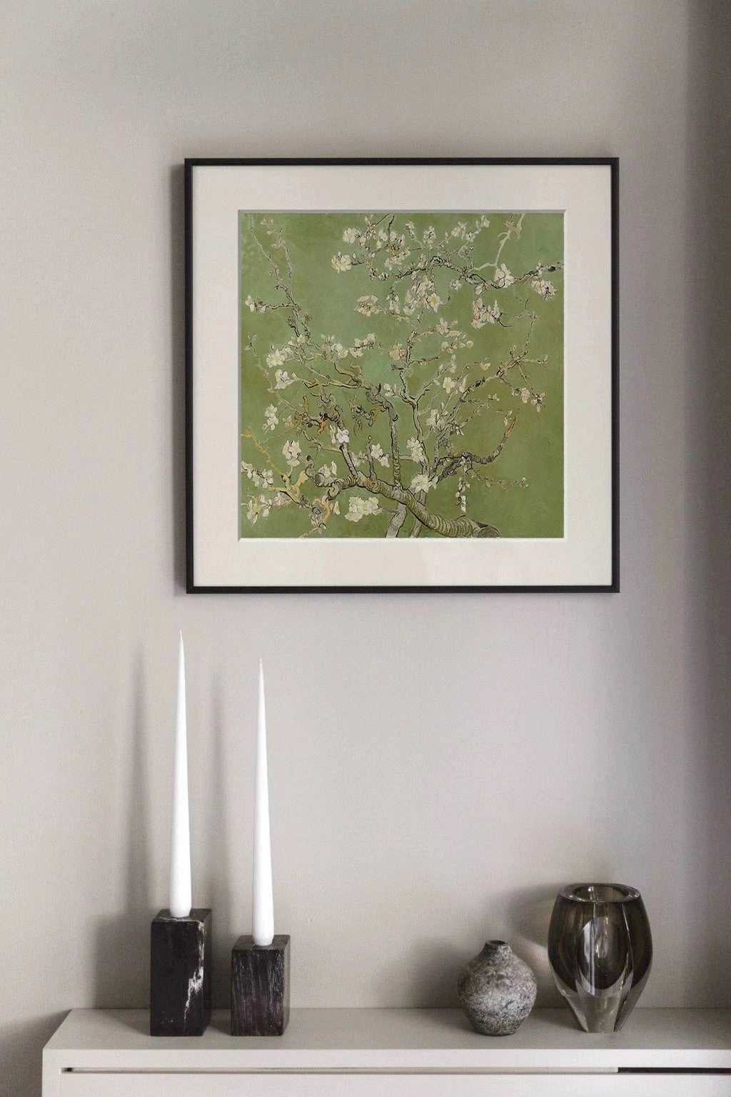 Framed Almond Blossoms by Van Gogh Wall Art
