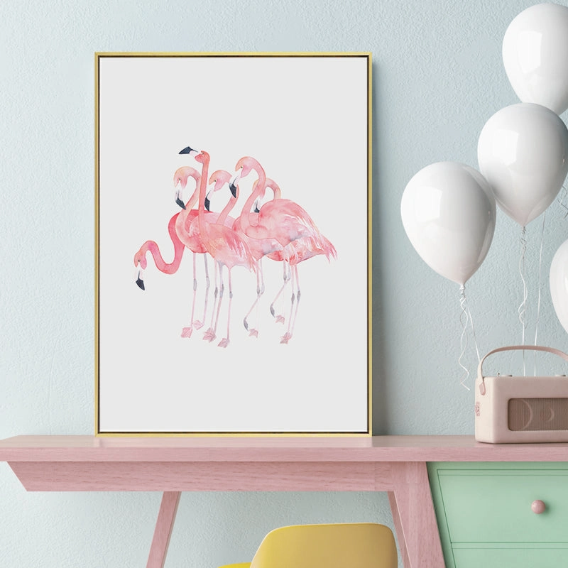 Framed Flamingo Wall Artnordic style wall decor