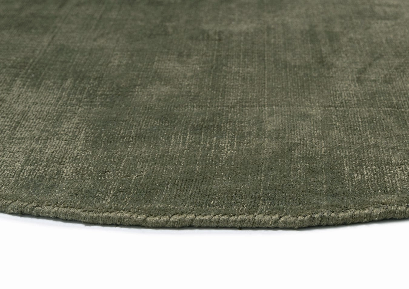 Franz Green Handwoven PET Round Rug