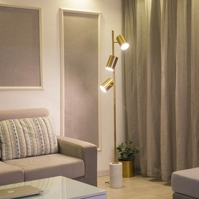 Franz Modern Gold Floor Lamp with Marble Basetable lamp,smart table lamp
