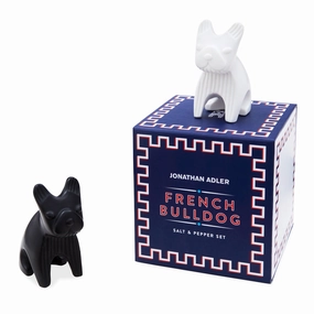 French Bulldog Salt & Pepper Setmodern kitchen decor ,kitchen dinner set ,dinnerware 
