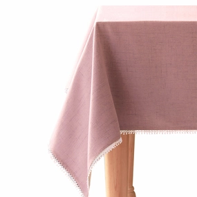 French Perle Blush 60X84 Tableclothmodern kitchen decor ,kitchen dinner set ,dinnerware 