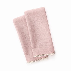 French Perle Blush Dinner Napkins - Set Of 2modern kitchen decor ,kitchen dinner set ,dinnerware 