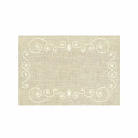 French Perle Linen Placematmodern kitchen decor ,kitchen dinner set ,dinnerware 