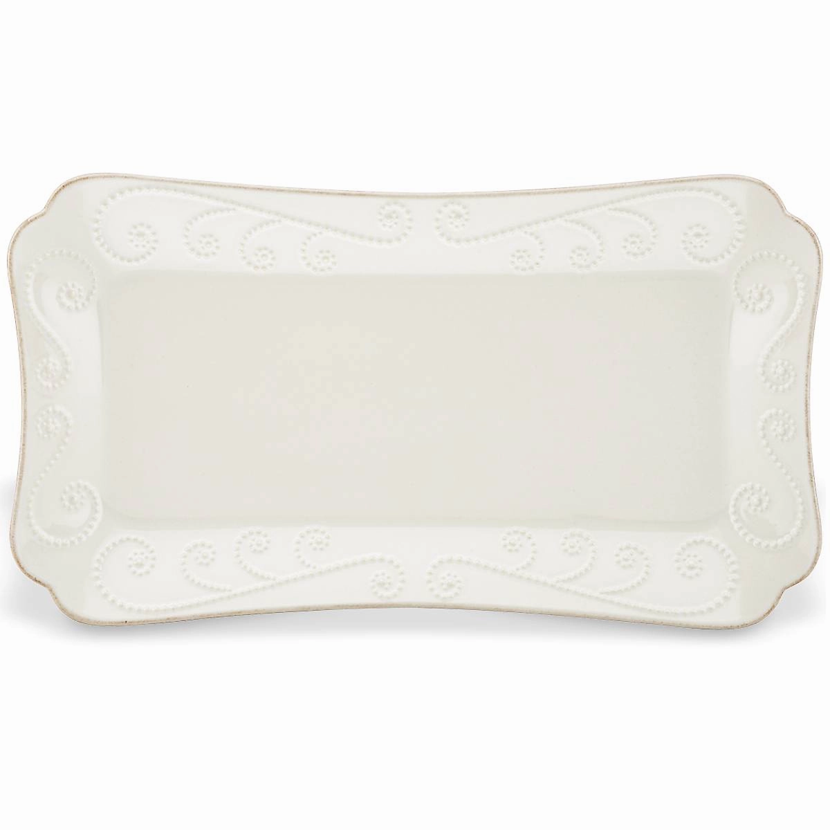 French Perle White Hors d'Oeuvres Tray