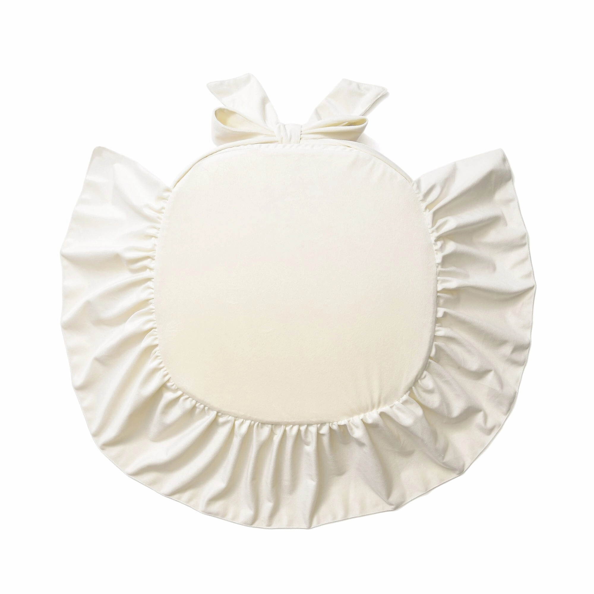 Frill Chair Seat Cushion  Ivorybedding sets ,throw blankets 