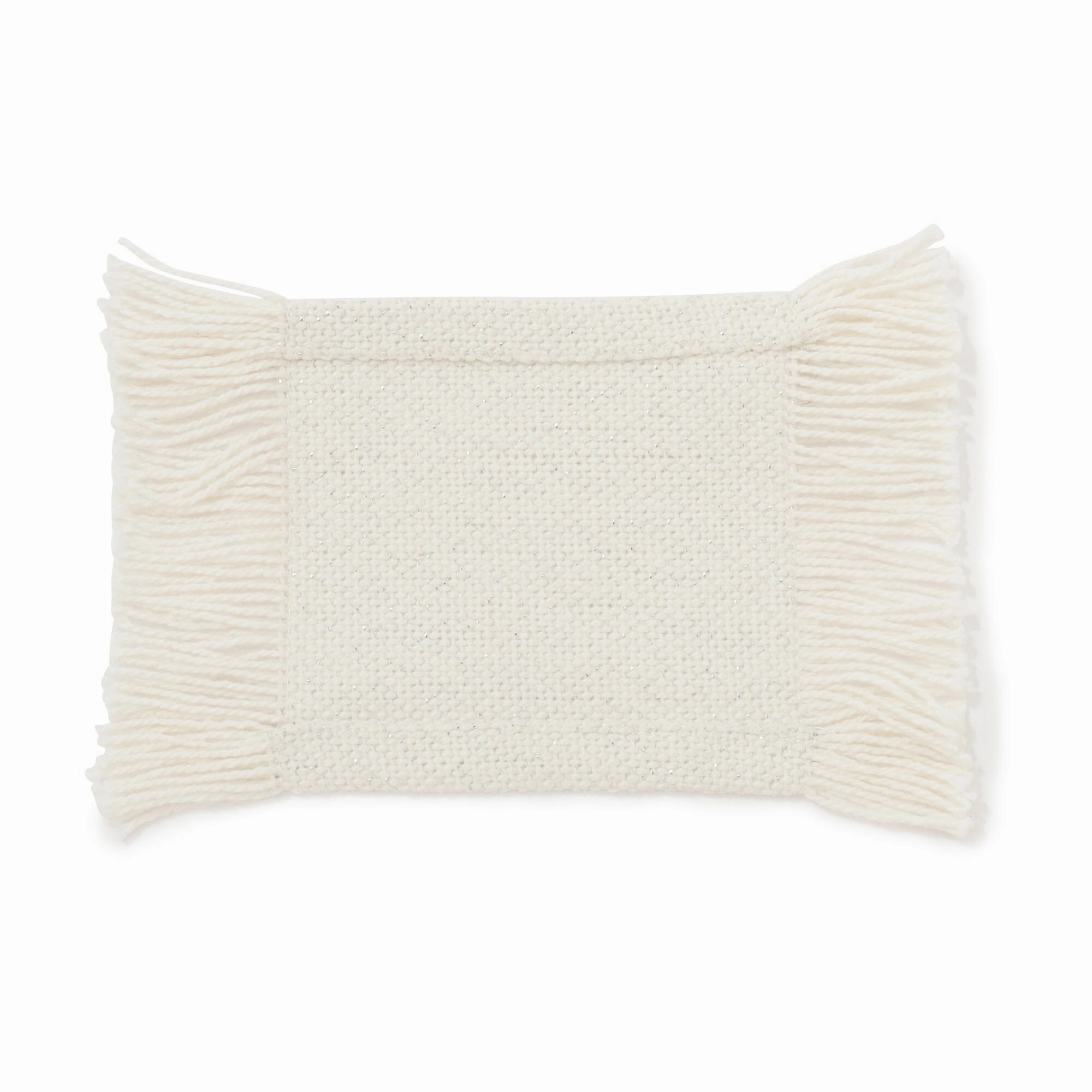Fringe Coaster White