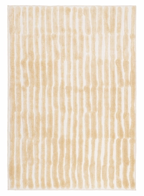Fritzie Champagne Abstract Striped Rug *NO RETURNS UNLESS FAULTYmodern color block patchwork rug
