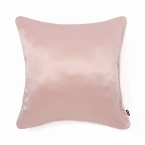 Front Silk Cushion Cover 450 x 450  Pinkbedding sets ,throw blankets 