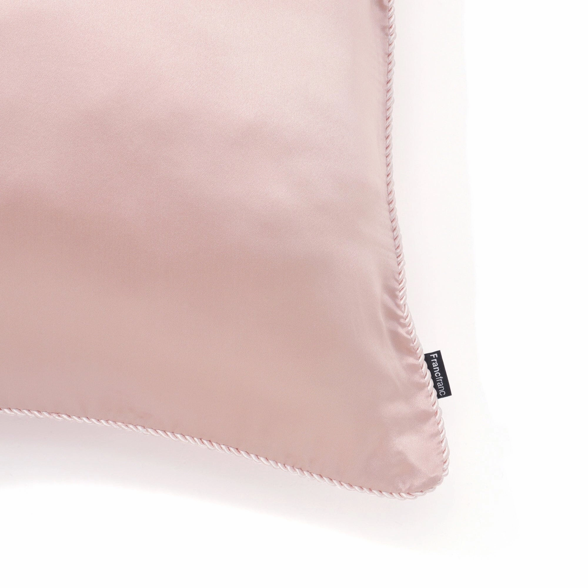 Front Silk Cushion Cover 450 x 450  Pink