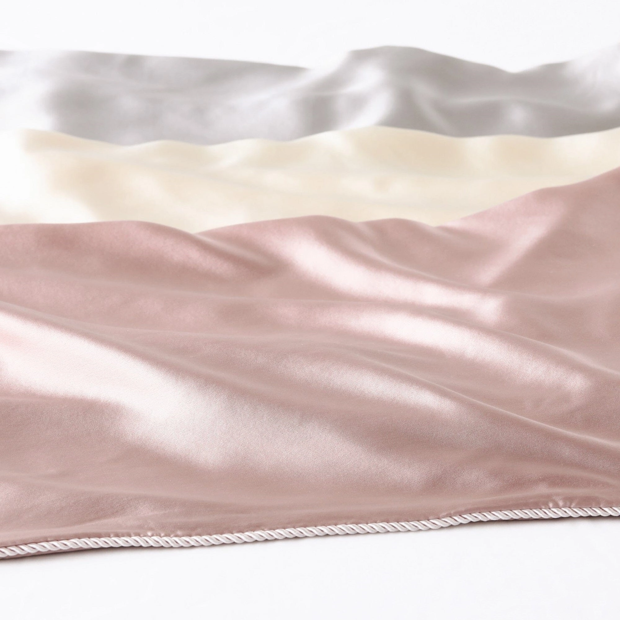 Front Silk Pillow Case 500 X 700 Gray