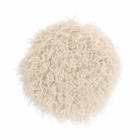 Fur Coaster Beigewaterproof oil-proof tablecloth